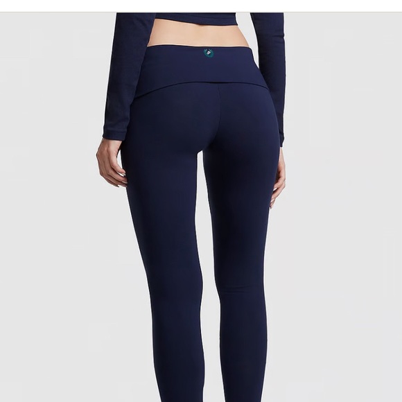 PINK MID RISE LEGGINGS - Picture 3 of 3